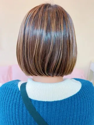 ショート サロンドユウ こはるのヘアスタイル