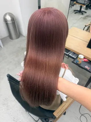 セミロング カラー ヘアアレンジ ゆめか🦋 /似合わせカラー💖のヘアスタイル