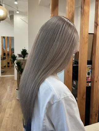 ロング カラー 馬場 涼平のヘアスタイル