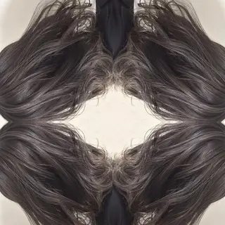 セミロング カラー パーマ 髪質改善 Daisukiのヘアスタイル