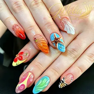 ネイル Melia Nail Nambaのネイルデザイン