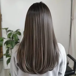 ロング カラー パーマ ヘアアレンジ メンズ キッズ EnBlesS西宮 マンツーマン神道有基のヘアスタイル