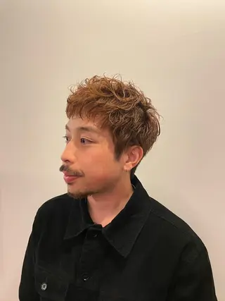 パーマ メンズ OjOmano ケンタのヘアスタイル