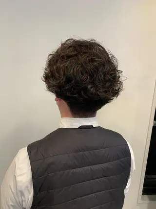 パーマ メンズ 安福 椎南のヘアスタイル