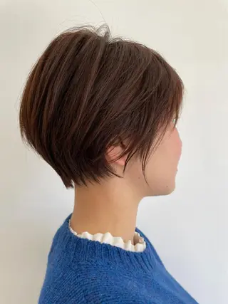 ショート カラー 中村 優太のヘアスタイル