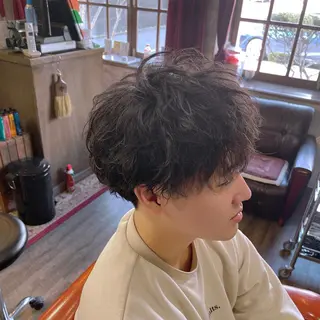パーマ 片山 洋人のヘアスタイル