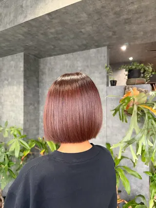 ショート カラー glac 當田のヘアスタイル
