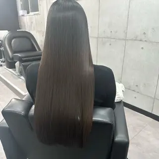 ロング 【渋谷で人気】艶髪× 髪質改善/ツヤカラーのヘアスタイル