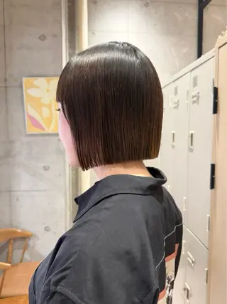 ショート レイヤー/小顔前髪 🤍wakaのヘアスタイル