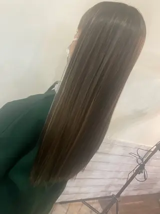 ロング カラー 女性指名人気no.1 尾崎のヘアスタイル