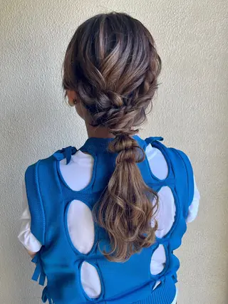 ヘアアレンジ ALLEN🫧梅田 /Aki/店長のヘアスタイル