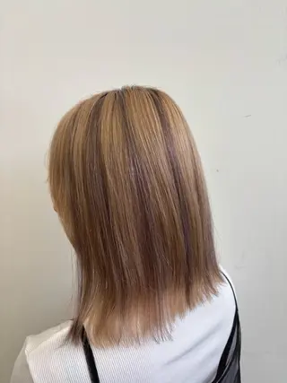 ミディアム 宗 優璃のヘアスタイル