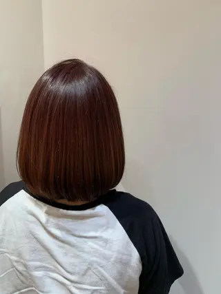ミディアム カラー 韓国スタイル🇰🇷 annaのヘアスタイル