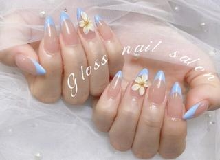 ネイル みゆ🐰 Gloss nailのネイルデザイン
