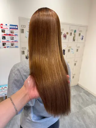 ロング カラー ツチイ リョウタのヘアスタイル