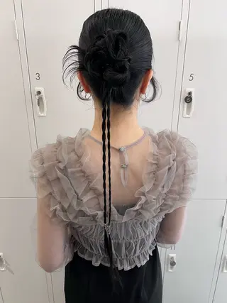 ヘアアレンジ 新宿❤︎ヘアセット ♡YUME🪼のヘアスタイル