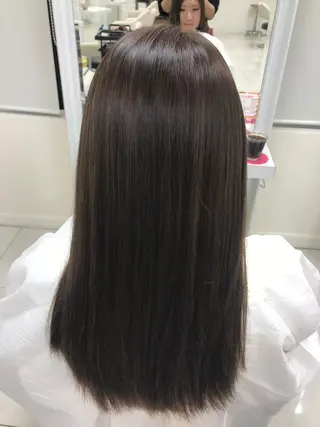 ロング カラー 【暖色カラー特化】 中山由梨のヘアスタイル