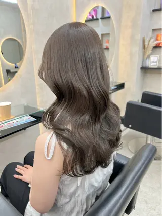 ロング カラー ケアブリーチ🌺韓国 レイヤー🪽‪とわのヘアスタイル
