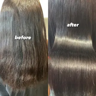 ロング カラー パーマ ヘアアレンジ REONA🪽✨薬院 レイヤーカット🫧のヘアスタイル