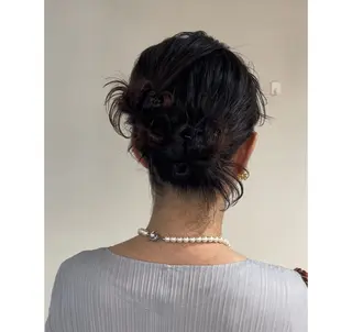 ショート ヘアアレンジ 土山 咲々乃のヘアスタイル