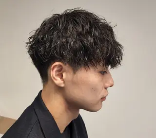 ショート パーマ メンズ 【イケメン風パーマ】 SHOFYのヘアスタイル