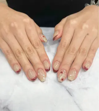 ネイル AISAフィル× ハードモチ最強のネイルデザイン