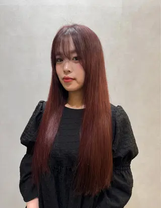 ロング カラー 阿部  ことみ /ヘアアレンジのヘアスタイル