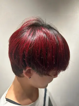 カラー メンズ いぶき/透明感カラー 🎨メンズパーマ🔥のヘアスタイル