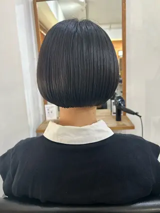 ショート ボブ人気No,1✨ TAME副店長のヘアスタイル