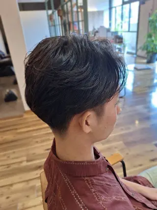ショート メンズ RAPTURE 宝地店のヘアスタイル