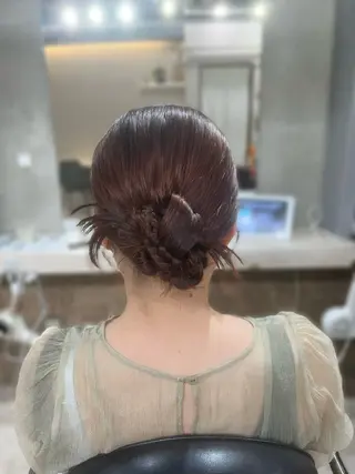 セミロング ヘアアレンジ 多系統似合わせ/ tsuburaのヘアスタイル