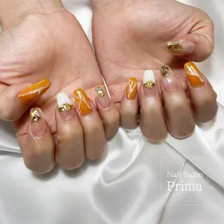 セミロング ネイル SalonPrima 西院Nail&Eyeのネイルデザイン