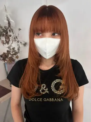 カラー かがやしづ ⭐️カラーモデルのヘアスタイル