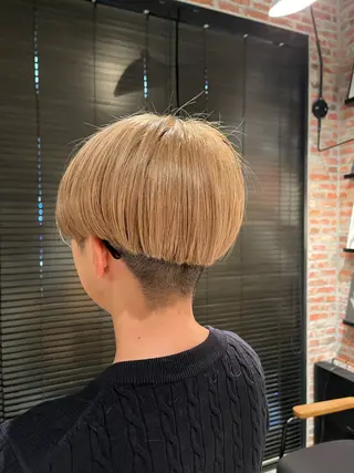 ショート rin 🖤〈大宮〉のヘアスタイル