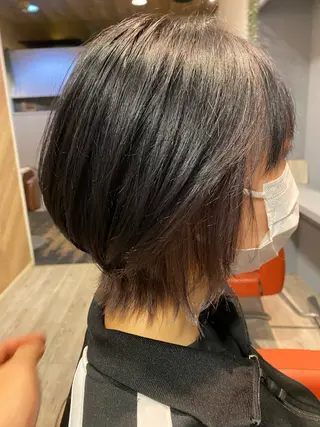 ミディアム くせ毛多毛特化 高橋　淳のヘアスタイル