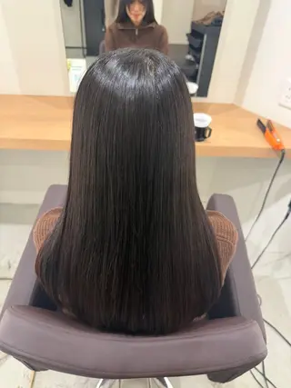 ロング カラー パーマ ヘアアレンジ attrait🍀 福田憂也のヘアスタイル