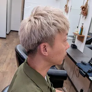 ショート メンズ monde 西田店のヘアスタイル
