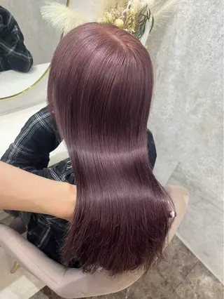 カラー 🫧yumena🫧 艶カラー特化🖤大宮のヘアスタイル