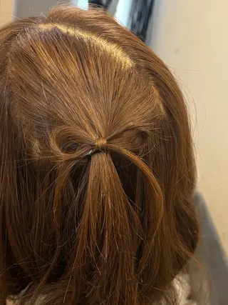 ヘアアレンジ ゆ ののヘアスタイル