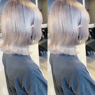 ミディアム カラー yoriダブルカラー 代表すがわらのヘアスタイル