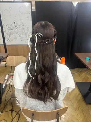 ヘアアレンジ 田浦 瑠璃琶のヘアスタイル