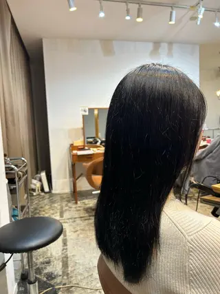 ロング カラー GRAFICA 優香のヘアスタイル