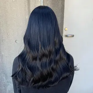 ロング カラー ヘアアレンジ 縮毛矯正/髪質改善/ ブリーチ毛/木元渓太のヘアスタイル