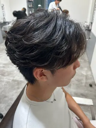 パーマ メンズ特化 韓国ヘア 心斎橋/吉本大地のヘアスタイル