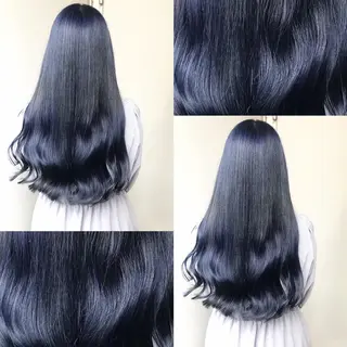 ロング カラー ネイル マツエク・マツパ アイブロウ 【メンズサロン】 BLUCK 横浜のヘアスタイル
