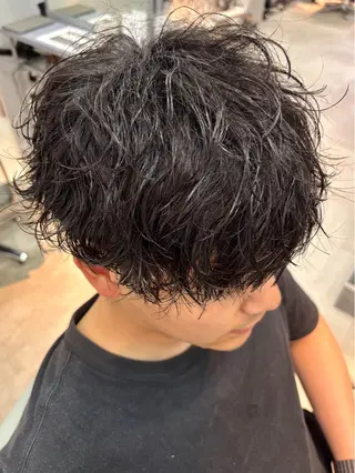 ショート パーマ メンズ Miura Kaitoのヘアスタイル