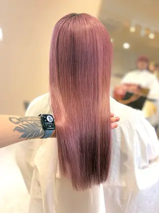 セミロング ✨透明感カラー🫧 れんのヘアスタイル