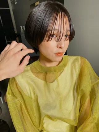 ショート メンズ清潔感のプロ 💈メンズパーマ藤田のヘアスタイル