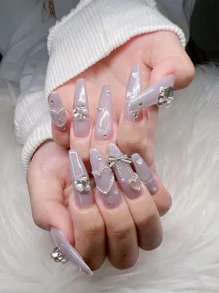 ネイル Lee Nails チップ長さだし専門店のネイルデザイン