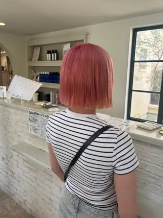 カラー タキ ヒナタのヘアスタイル